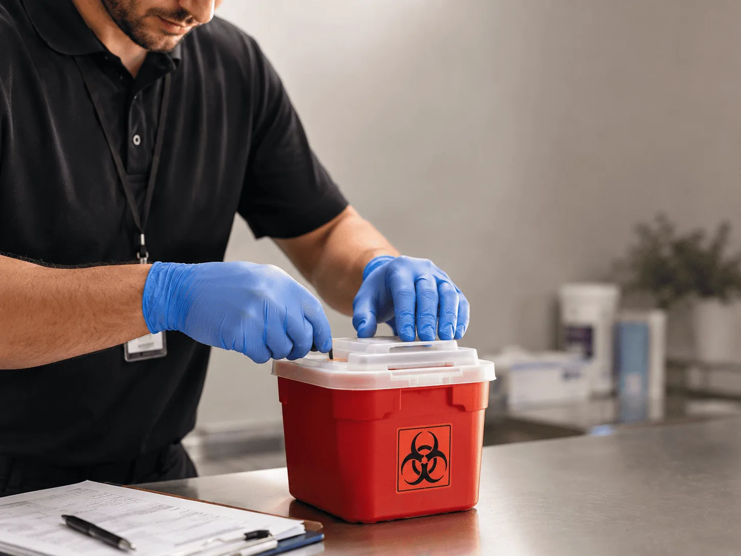 Why choose Sharps Waste Disposal in Modesto, IL